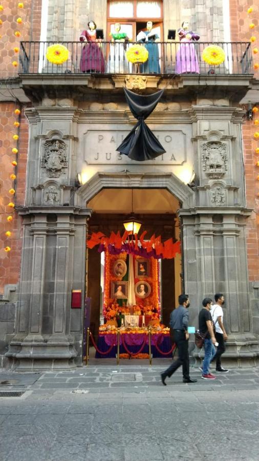 Hostal Azul Puebla Centro Historico エクステリア 写真